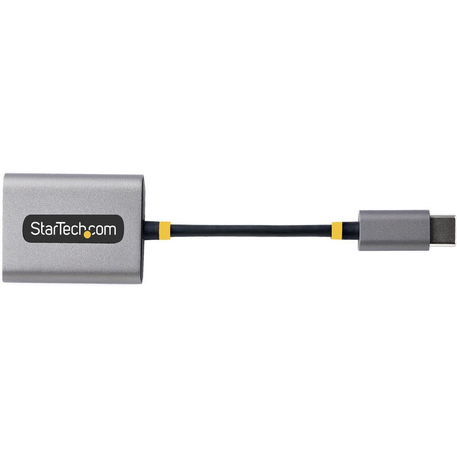 Alternate-Image5 Image for StarTech.com USB-C Headphone Splitter, USB Type C Dual Headset Adapter w/Mic Input, USB C to 3.5mm Audio Adapter/Earphone Dongle/Aux Jack