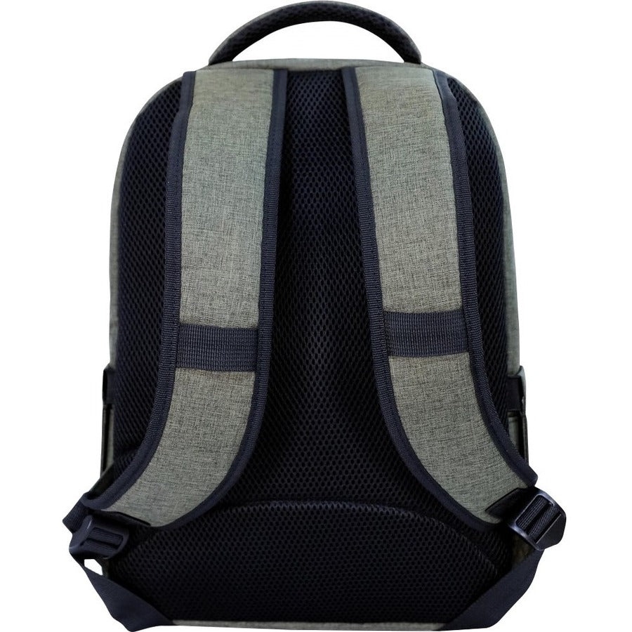 Rear Image for Urban Factory CYCLEE CITY Carrying Case (Backpack) for 10.5" to 15.6" Notebook - Khaki, Camouflage