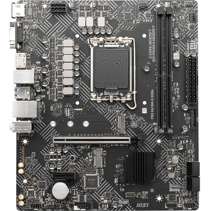 Alternate-Image1 Image for MSI H610M-G DDR4 Gaming Desktop Motherboard - Intel H610 Chipset - Socket LGA-1700