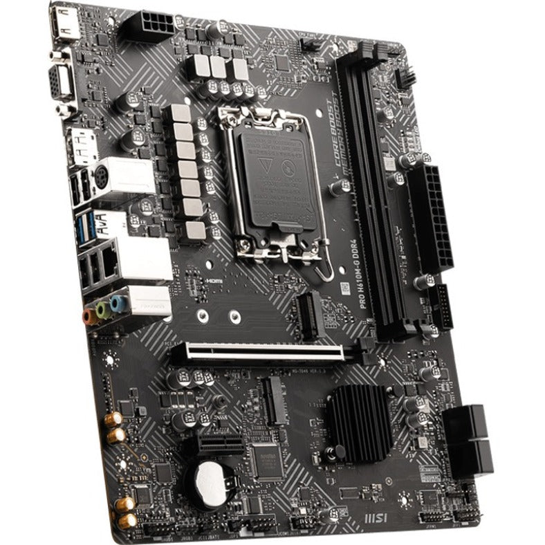 Alternate-Image3 Image for MSI H610M-G DDR4 Gaming Desktop Motherboard - Intel H610 Chipset - Socket LGA-1700