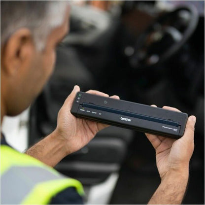 Alternate-Image8 Image for Brother PJ-823 Mobile Direct Thermal Printer - Monochrome - Portable - Label Print - USB - USB Host