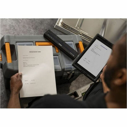 Alternate-Image6 Image for Brother PocketJet 8 Direct Thermal Printer - Portable - Plain Paper Print - USB - USB Host - Bluetooth - Wireless LAN