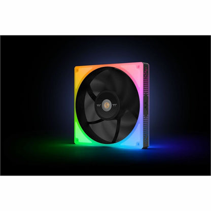 Alternate-Image2 Image for Thermaltake ToughFan 14 RGB High Static Pressure Radiator Fan (3-Fan Pack) - 3 Pack