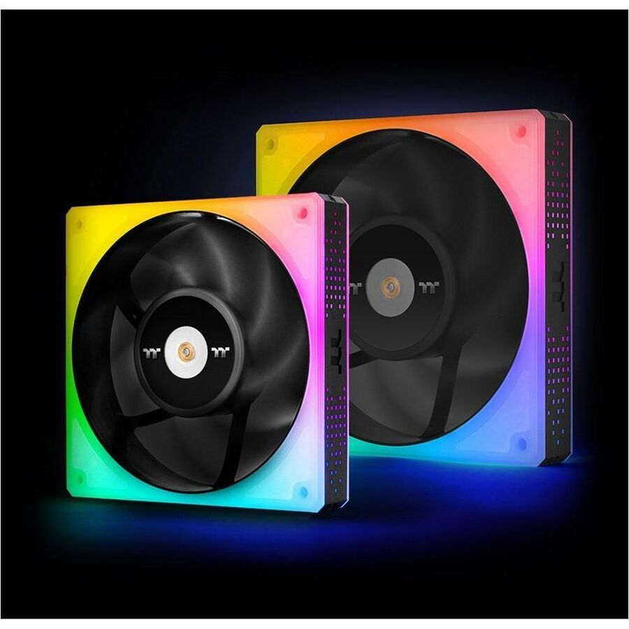 Alternate-Image8 Image for Thermaltake ToughFan 14 RGB High Static Pressure Radiator Fan (3-Fan Pack) - 3 Pack
