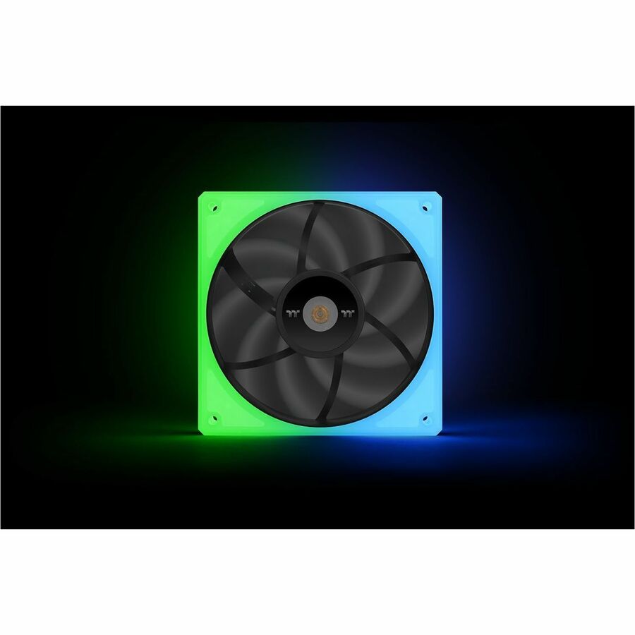 Alternate-Image6 Image for Thermaltake ToughFan 14 RGB High Static Pressure Radiator Fan (3-Fan Pack) - 3 Pack