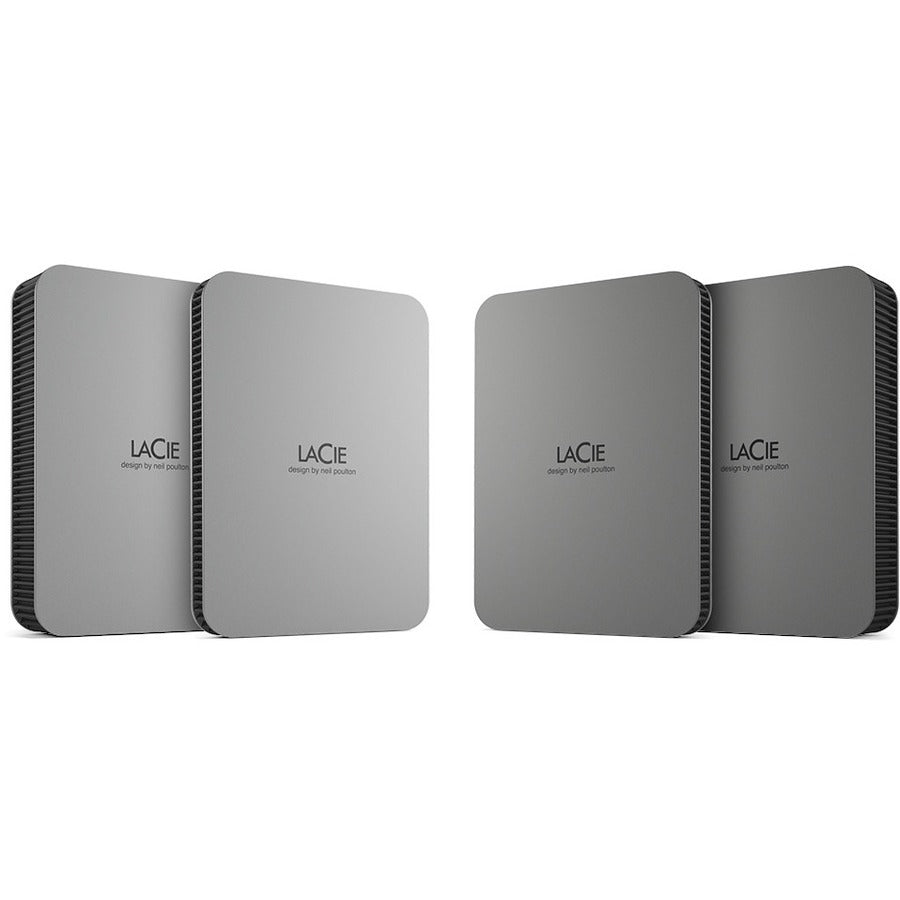 Alternate-Image5 Image for LaCie Mobile Drive Secure STLR5000400 5 TB Portable Hard Drive - 2.5" External - Space Gray