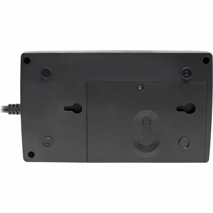 Rear Image for Eaton Tripp Lite Series 600VA 325W Standby UPS - 10 NEMA 5-15R Outlets, 120V, 50/60 Hz, USB, 5-15P Plug, Desktop/Wall Mount
