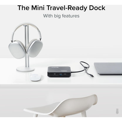 Alternate-Image4 Image for Plugable 7-in-1 USB C Docking Station Dual Monitor - Dual HDMI Dock is Compatible with Mac and Windows