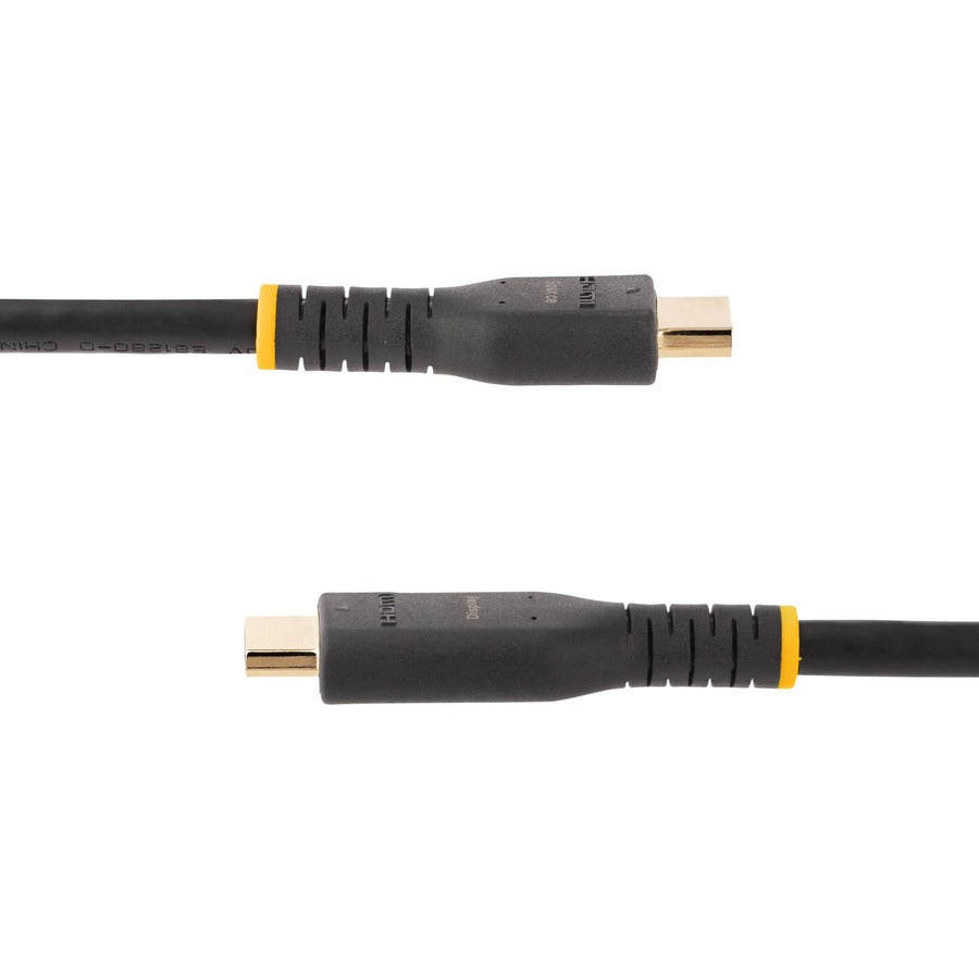 Alternate-Image3 Image for StarTech.com 10m (30ft) Active HDMI Cable, HDMI 2.0 4K 60Hz UHD, Rugged HDMI Cord w/ Aramid Fiber, Heavy-Duty High Speed HDMI 2.0 Cable