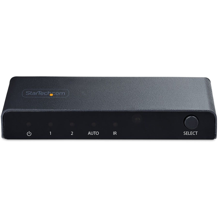 Alternate-Image3 Image for StarTech 2-Port 8K HDMI Switch, HDMI 2.1 Switcher 4K 120Hz/8K 60Hz UHD, HDR10+, HDMI Switch 2 In 1 Out, Auto/Manual Source Switching