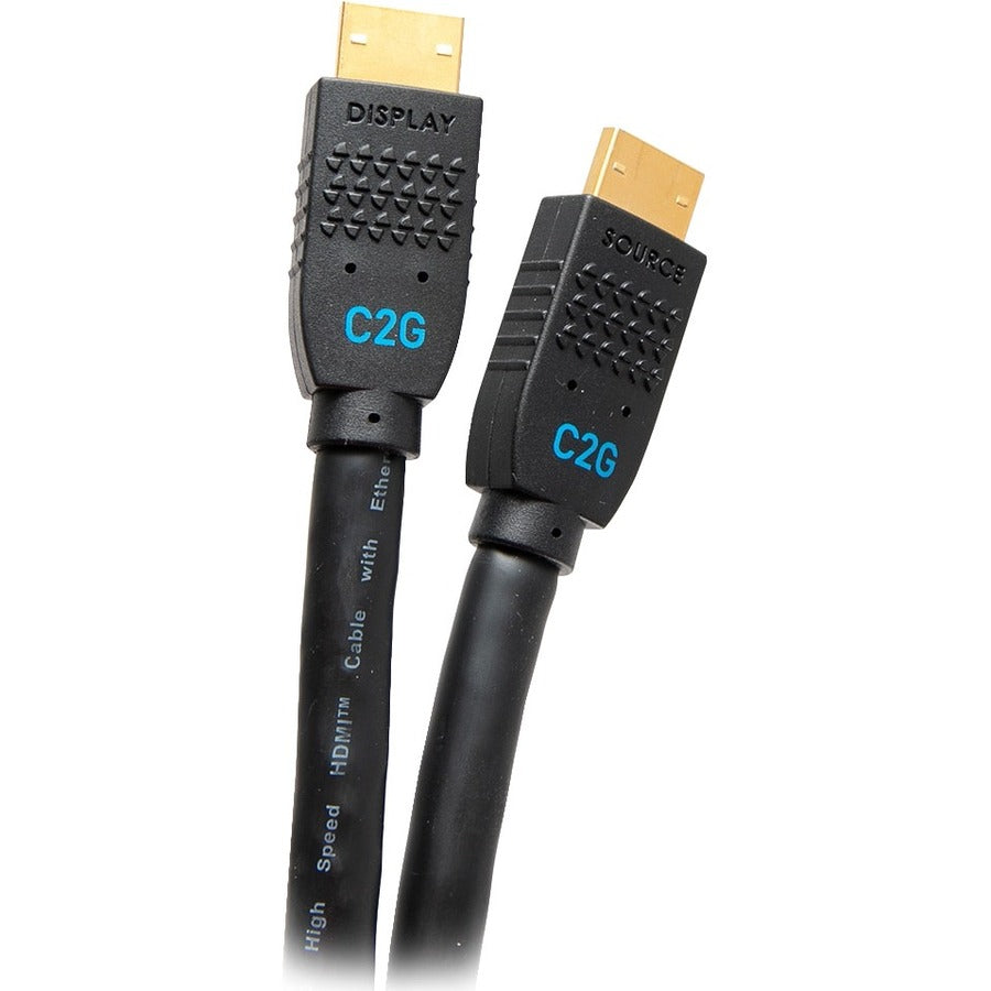 Alternate-Image4 Image for C2G 35ft Performance Series Ultra Flexible High Speed HDMI Cable w Ethernet - In-Wall CMG Rated - 4K 60Hz - M/M - Black