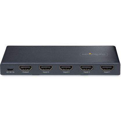 Alternate-Image2 Image for StarTech 4-Port 8K HDMI Switch, HDMI 2.1 Switcher 4K 120Hz HDR10+, 8K 60Hz UHD, HDMI Switch 4 In 1 Out, Auto/Manual Source Switching