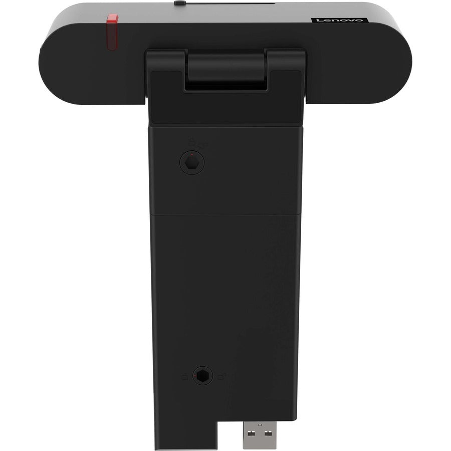 Rear Image for Lenovo ThinkVision MC60 Webcam - Black - USB Type A - 1 Pack(s)