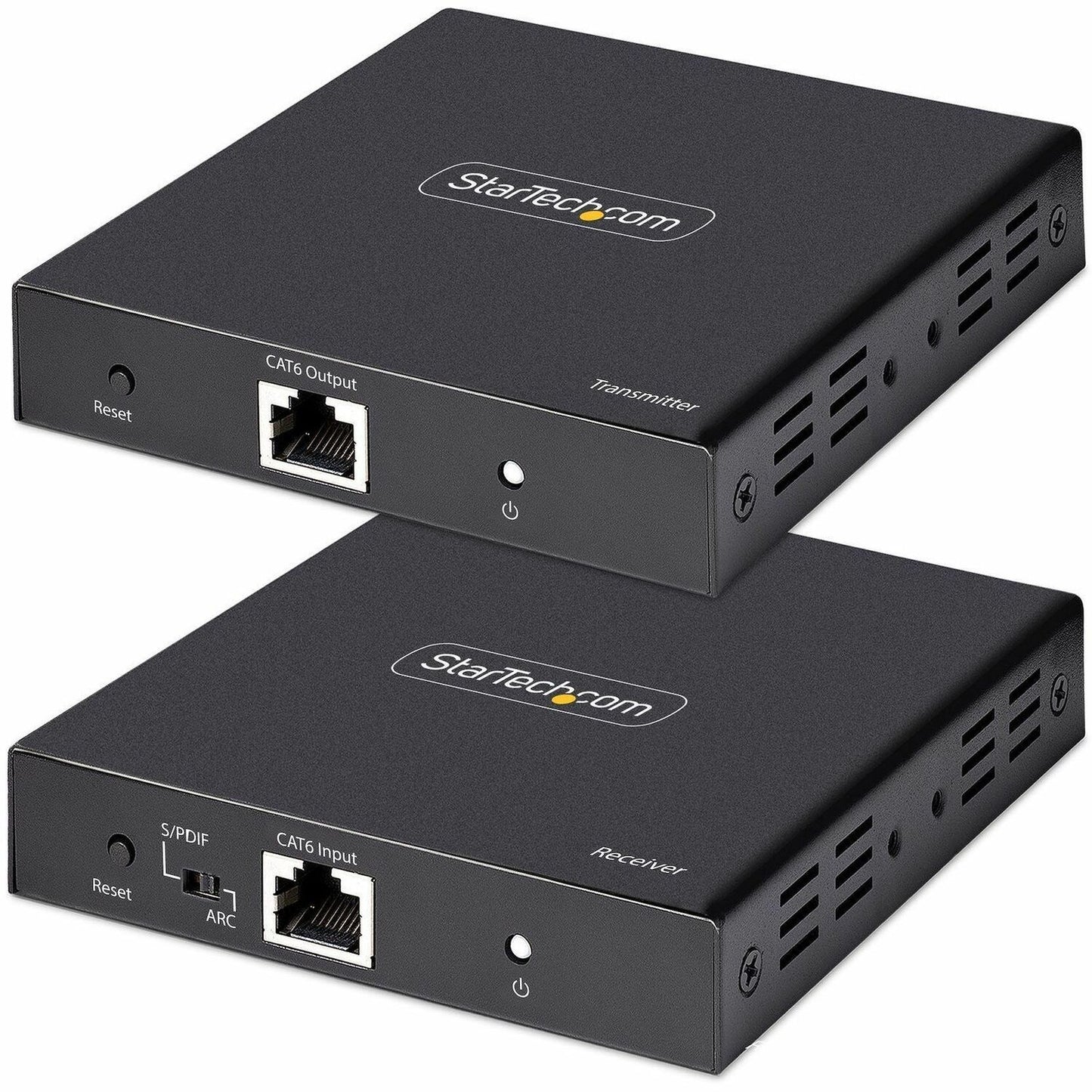 Main Image for StarTech.com 4K HDMI Extender Over CAT5/CAT6 Cable, 4K 60Hz Video Extender Up to 230ft (70m), HDMI Over Ethernet Cabling, S/PDIF Audio Out