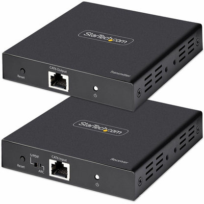 Main Image for StarTech.com 4K HDMI Extender Over CAT5/CAT6 Cable, 4K 60Hz Video Extender Up to 230ft (70m), HDMI Over Ethernet Cabling, S/PDIF Audio Out