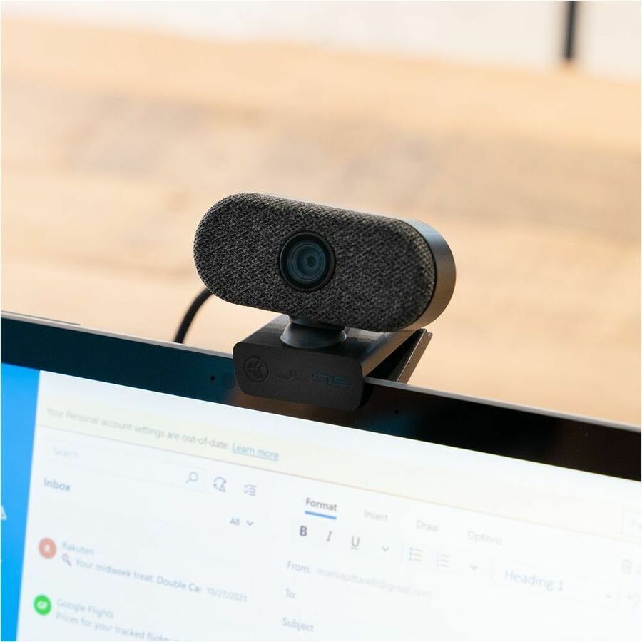 Alternate-Image3 Image for JLab GO Webcam - 2 Megapixel - 30 fps - White - USB Type A