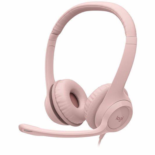 Main Image for Logitech H390 USB-A Computer Headset, Rose