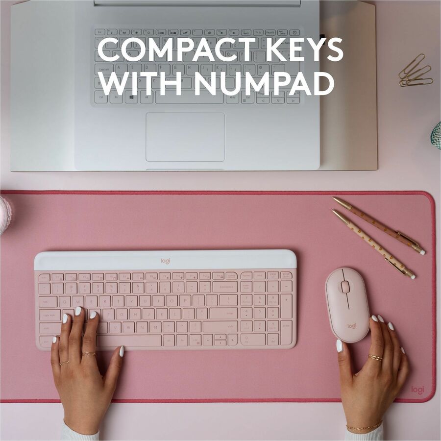 Alternate-Image1 Image for MK470 Slim Combo Ultra-slim, Compact and Quiet Wireless Keyboard & Mouse Combo