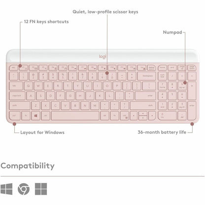 Alternate-Image5 Image for MK470 Slim Combo Ultra-slim, Compact and Quiet Wireless Keyboard & Mouse Combo