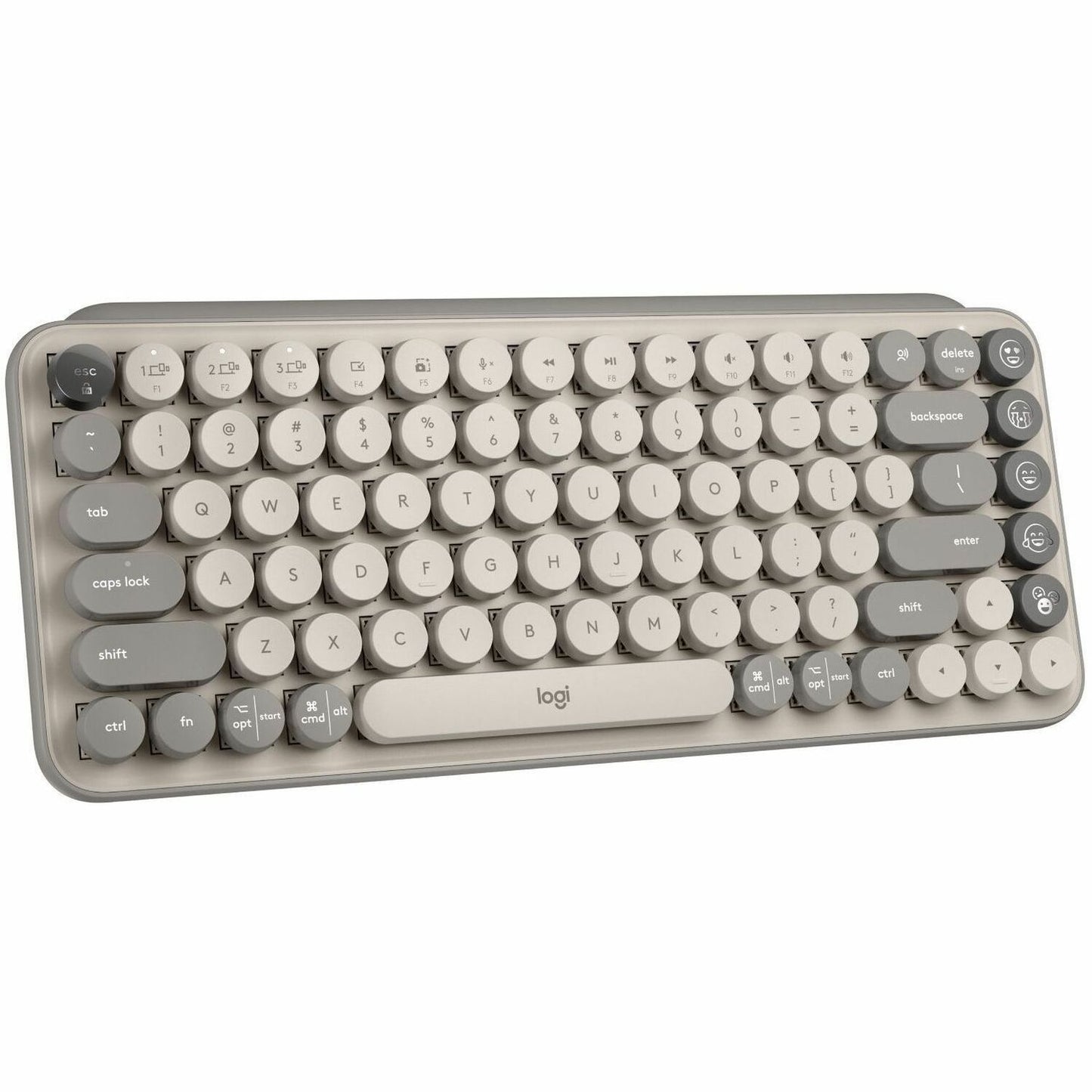 Main Image for Logitech POP Keys Mechanical Wireless Keyboard with Customizable Emoji Keys, Compact Design, Bluetooth, Mist