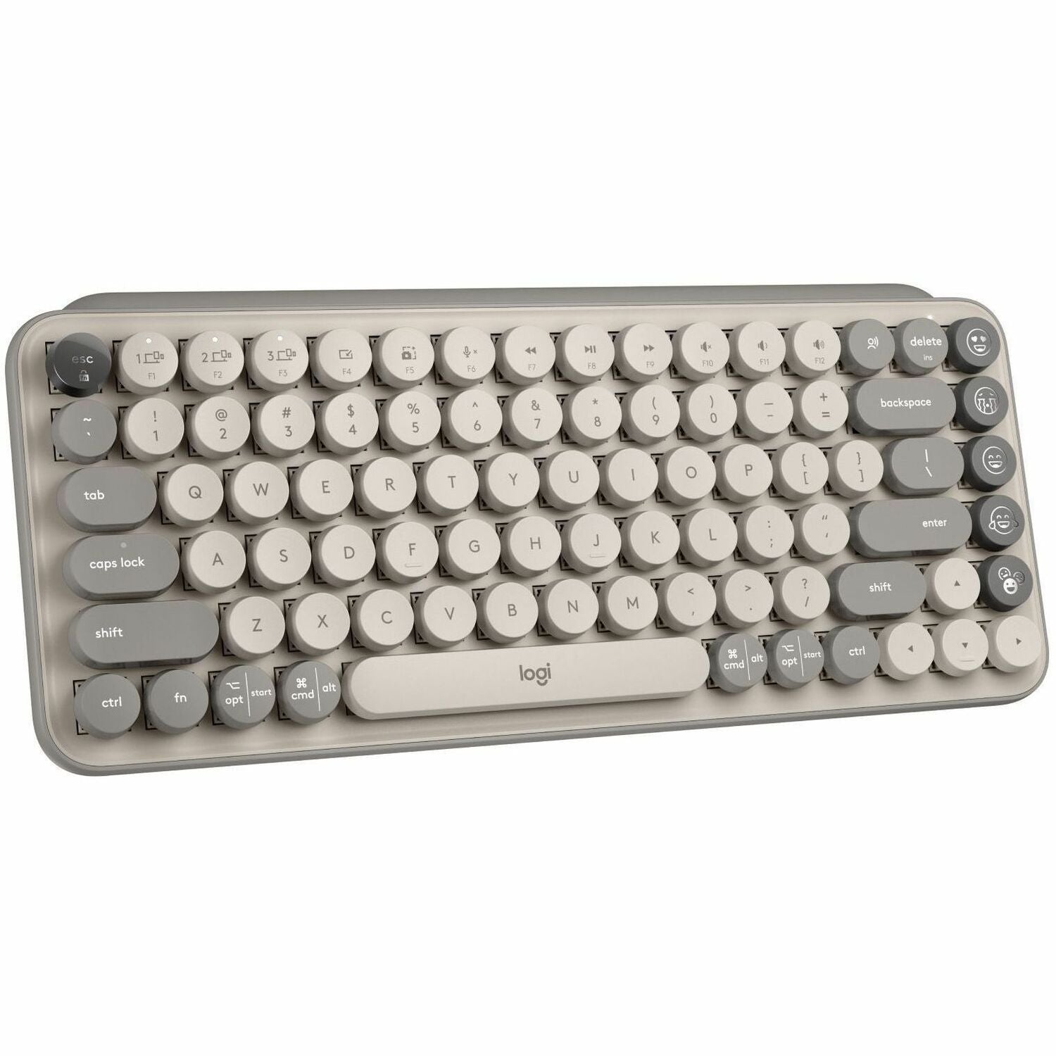 Main Image for Logitech POP Keys Mechanical Wireless Keyboard with Customizable Emoji Keys, Compact Design, Bluetooth, Mist