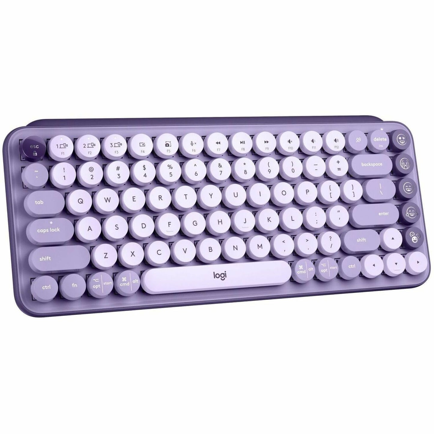 Main Image for Logitech POP Keys Mechanical Wireless Keyboard with Customizable Emoji Keys, Compact Design, Bluetooth, Cosmos