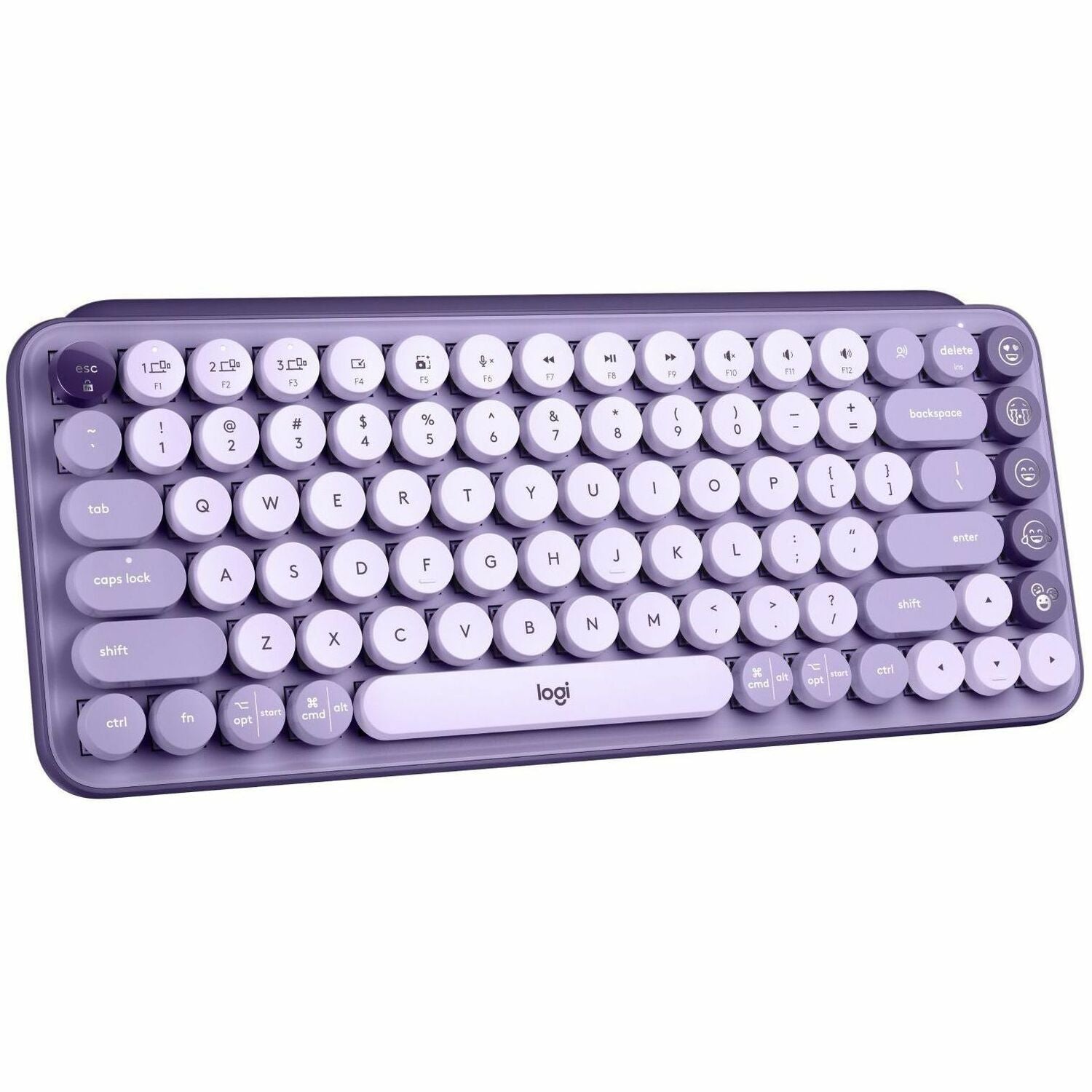 Main Image for Logitech POP Keys Mechanical Wireless Keyboard with Customizable Emoji Keys, Compact Design, Bluetooth, Cosmos