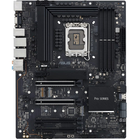 Main Image for Asus Pro WS W680-ACE Workstation Motherboard - Intel W680 Chipset - Socket LGA-1700 - Intel Optane Memory Ready - ATX