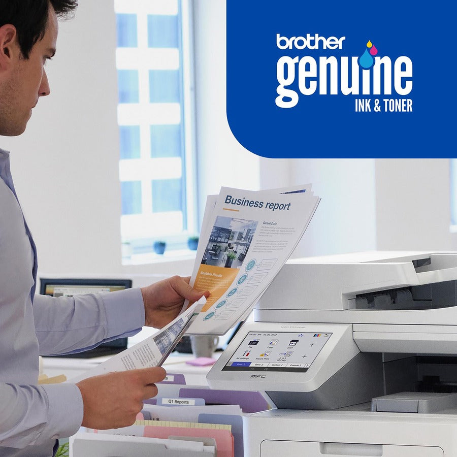 Alternate-Image2 Image for Brother TNE80M Original Super High (XXL Series) Yield Laser Toner Cartridge - Magenta - 1 Each