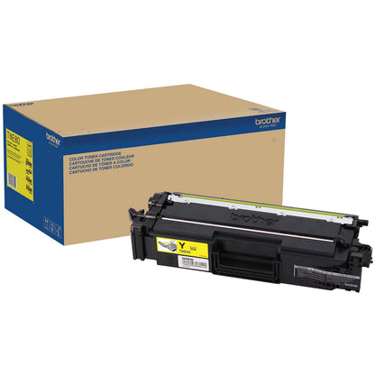 Main Image for Brother TNE80Y Original Super High (XXL Series) Yield Laser Toner Cartridge - Yellow - 1 Each