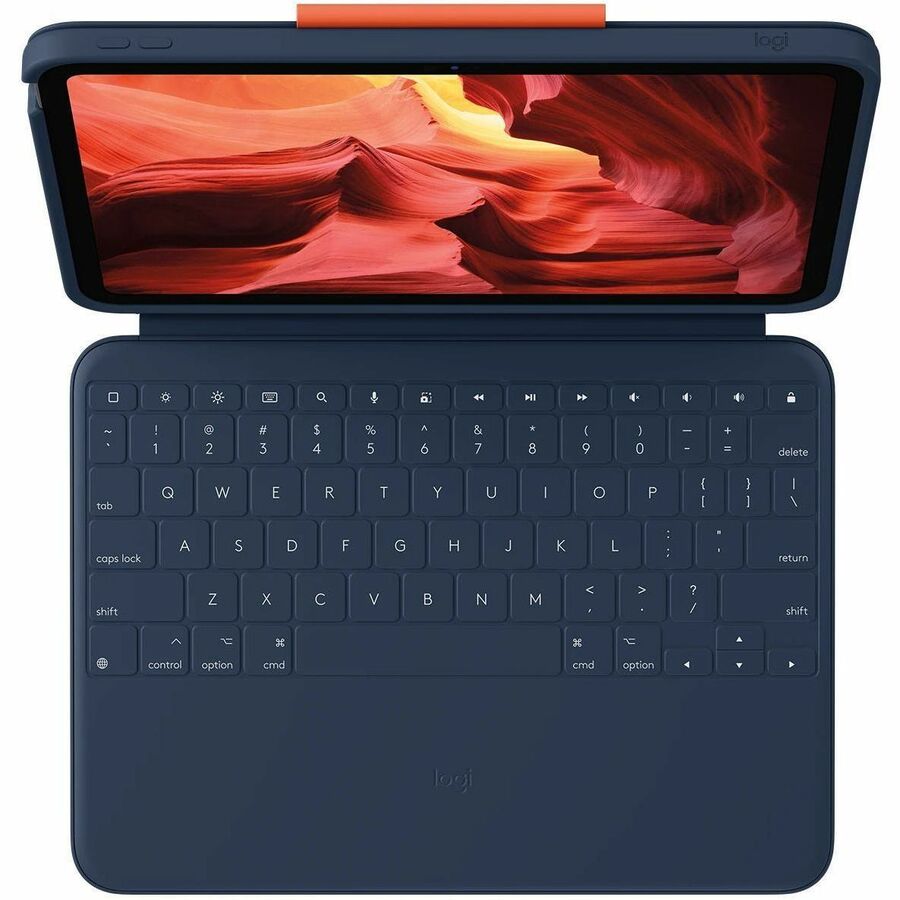 Alternate-Image2 Image for Logitech Rugged Combo 4 Rugged Keyboard/Cover Case Apple iPad (10th Generation & A16) Tablet