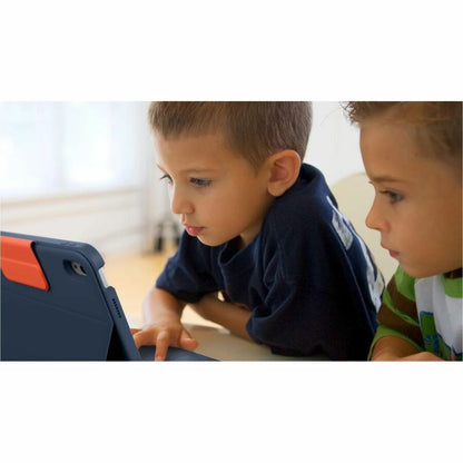 Alternate-Image5 Image for Logitech Rugged Combo 4 Touch Rugged Keyboard/Cover Case (Folio) for 10.9" Apple iPad (10th Generation & A16) iPad, Stylus - Classic Blue