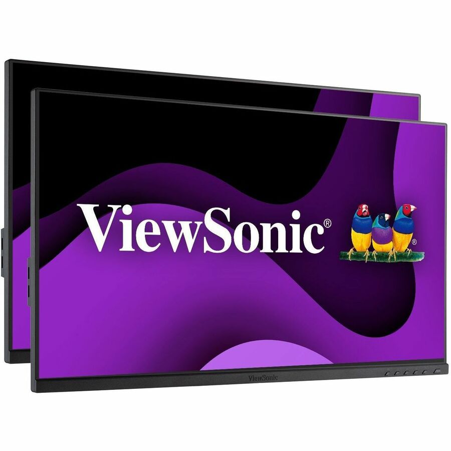 Right Image for ViewSonic VG2448A-2_H2 24 Inch Dual Pack Head-Only 1080p IPS Monitor with Ultra-Thin Bezels, HDMI, DisplayPort, USB, and VGA for Home and Office