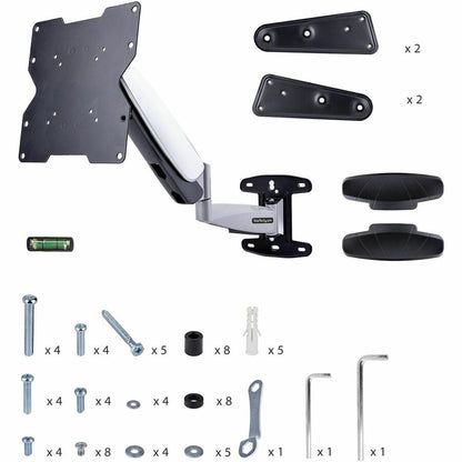 Alternate-Image9 Image for StarTech.com VESA TV Wall Mount, Adjustable Full Motion TV Wall Mount For 23"-55" Displays, Extendable/Tilting/Swivel TV Wall Mount
