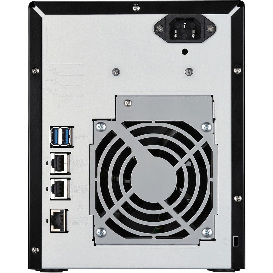 Rear Image for BUFFALO TeraStation 5420DN 4-Bay Secure Business Desktop NAS 8TB (2x4TB) w/ Hard Drives Included
