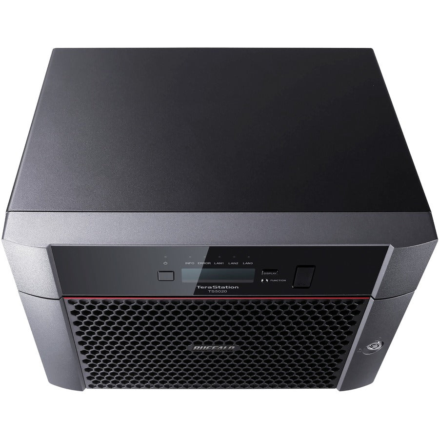 Alternate-Image4 Image for BUFFALO TeraStation 5820DN 8-Bay Secure Business Desktop NAS 64TB (8x8TB) w/ Hard Drives Included