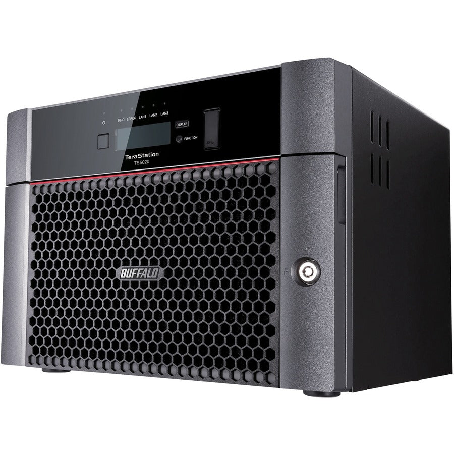Alternate-Image3 Image for BUFFALO TeraStation 5820DN 8-Bay Secure Business Desktop NAS 64TB (8x8TB) w/ Hard Drives Included