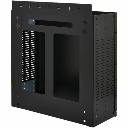 Alternate-Image3 Image for Eaton Tripp Lite Series SmartRack 4U Low-Profile Vertical-Mount Vented Wall-Mount Mini Rack Enclosure, Black