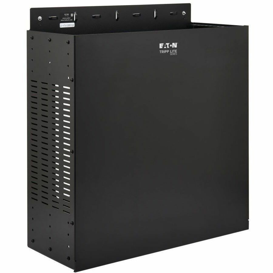 Main Image for Eaton Tripp Lite Series SmartRack 4U Low-Profile Vertical-Mount Vented Wall-Mount Mini Rack Enclosure, Black