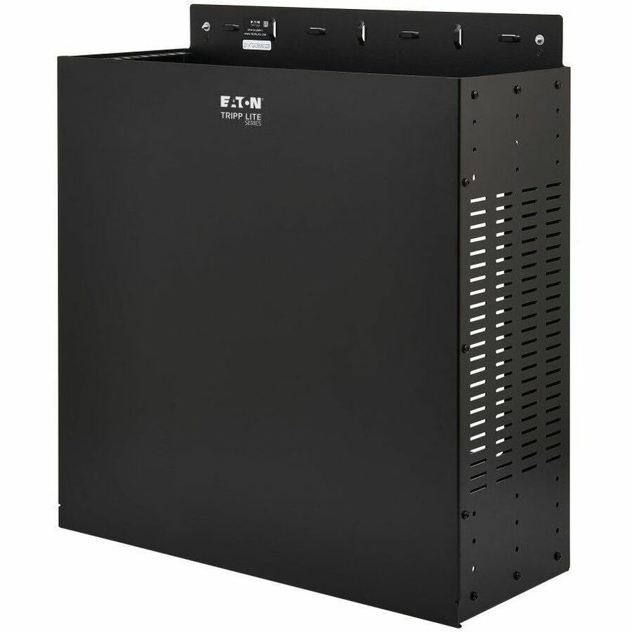 Alternate-Image1 Image for Eaton Tripp Lite Series SmartRack 4U Low-Profile Vertical-Mount Vented Wall-Mount Mini Rack Enclosure, Black