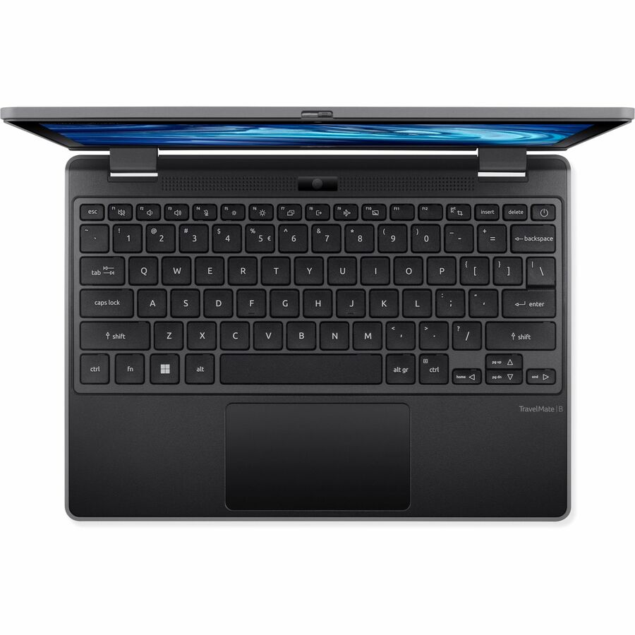 Alternate-Image2 Image for Acer TravelMate Spin B3 B311RN-33 TMB311RN-33-C0JS 11.6" Touchscreen Convertible 2 in 1 Notebook - WXGA - 60 Hz - Intel N-Series N100 - 4 GB - 128 GB Flash Memory - English Keyboard - Black