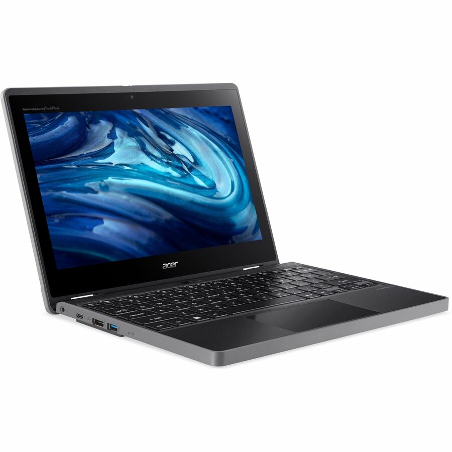 Alternate-Image3 Image for Acer TravelMate Spin B3 B311RN-33 TMB311RN-33-C0JS 11.6" Touchscreen Convertible 2 in 1 Notebook - WXGA - 60 Hz - Intel N-Series N100 - 4 GB - 128 GB Flash Memory - English Keyboard - Black