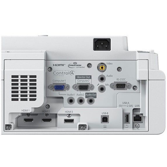 Rear Image for Epson PowerLite 770F Ultra Short Throw 3LCD Projector - 21:9