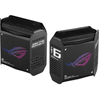 Alternate-Image1 Image for Asus ROG Rapture GT6 Wi-Fi 6 IEEE 802.11ax Ethernet Wireless Router