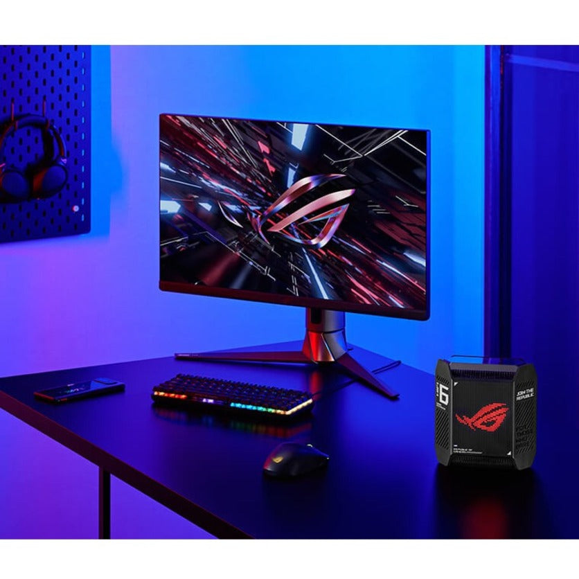 Alternate-Image8 Image for Asus ROG Rapture GT6 Wi-Fi 6 IEEE 802.11ax Ethernet Wireless Router