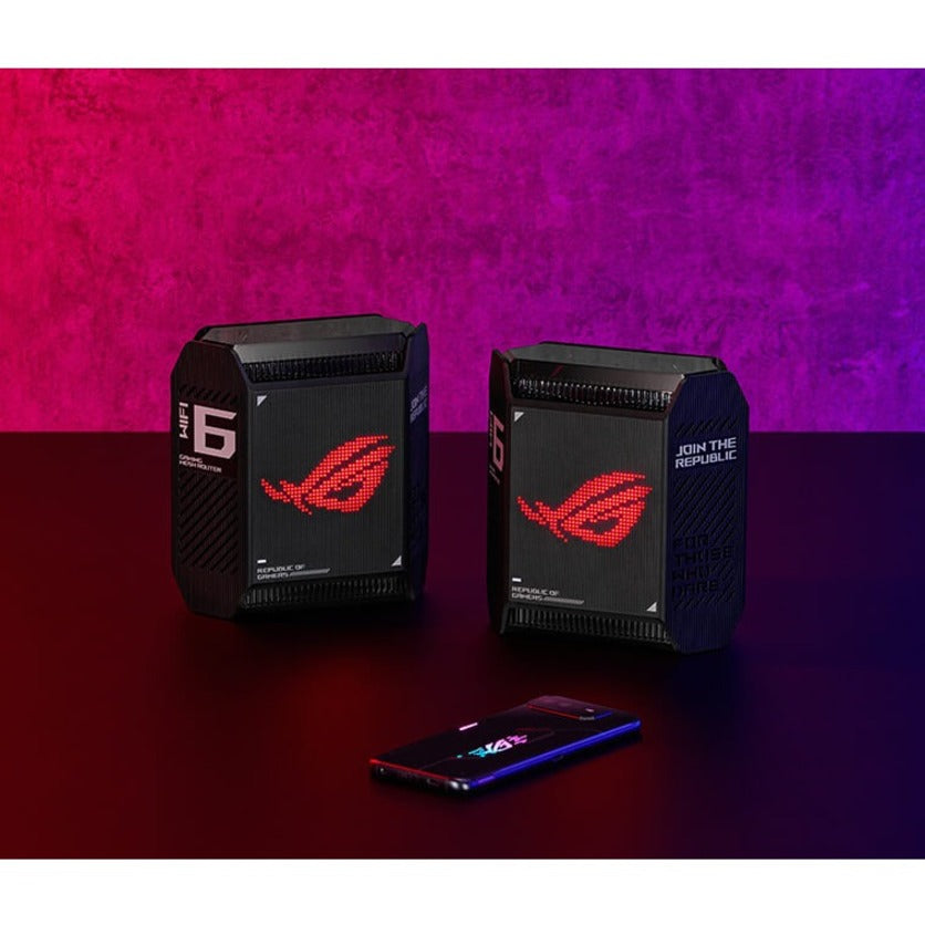 Alternate-Image9 Image for Asus ROG Rapture GT6 Wi-Fi 6 IEEE 802.11ax Ethernet Wireless Router