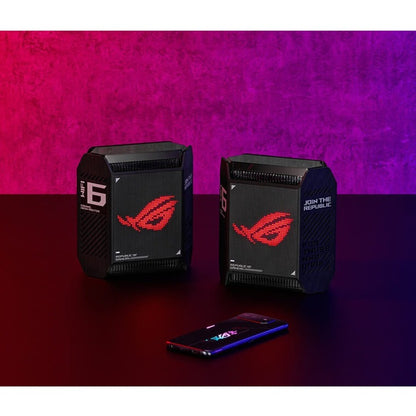 Alternate-Image9 Image for Asus ROG Rapture GT6 Wi-Fi 6 IEEE 802.11ax Ethernet Wireless Router