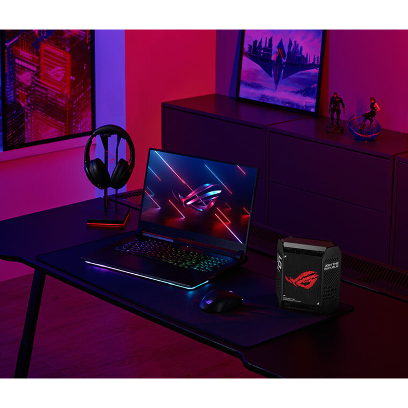 Life-Style Image for Asus ROG Rapture GT6 Wi-Fi 6 IEEE 802.11ax Ethernet Wireless Router