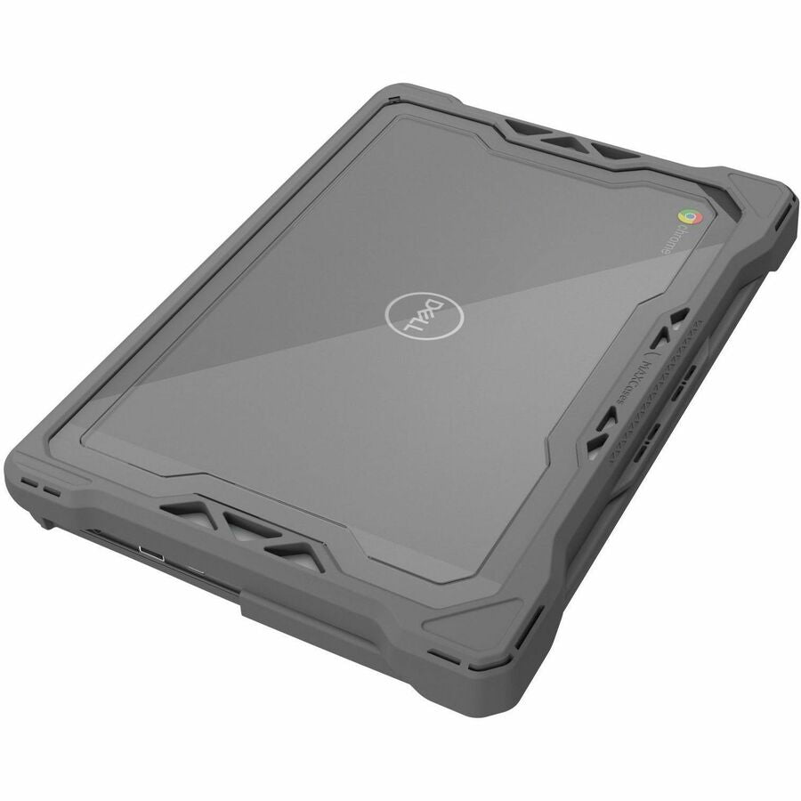 Alternate-Image5 Image for MAXCases Extreme Shell-F Slide Case for Dell 3330 & 3340 Windows Clamshell 13.3" (Gray/Clear)