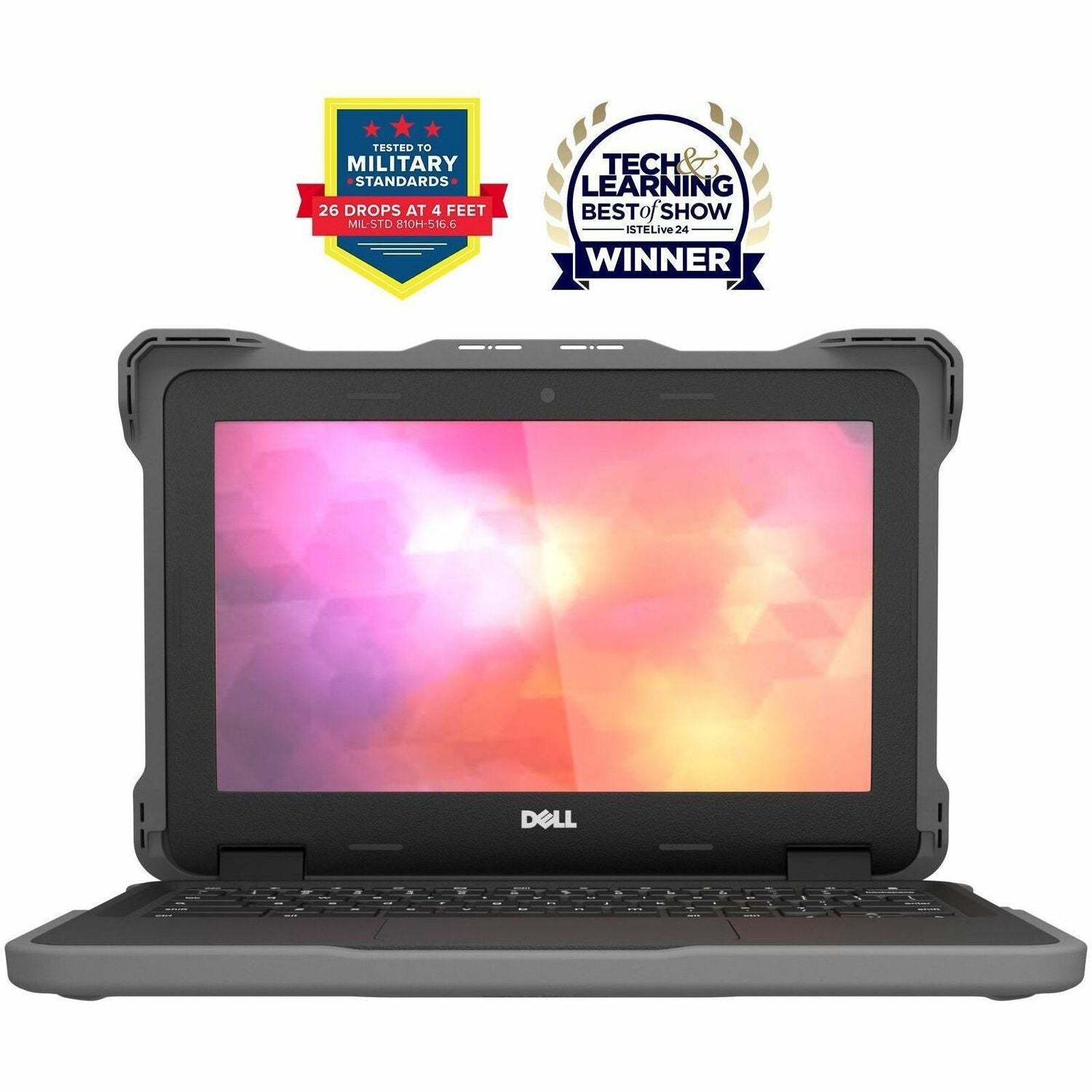 Main Image for MAXCases Extreme Shell-F Slide Case for Dell 3330 & 3340 Windows Clamshell 13.3" (Gray/Clear)